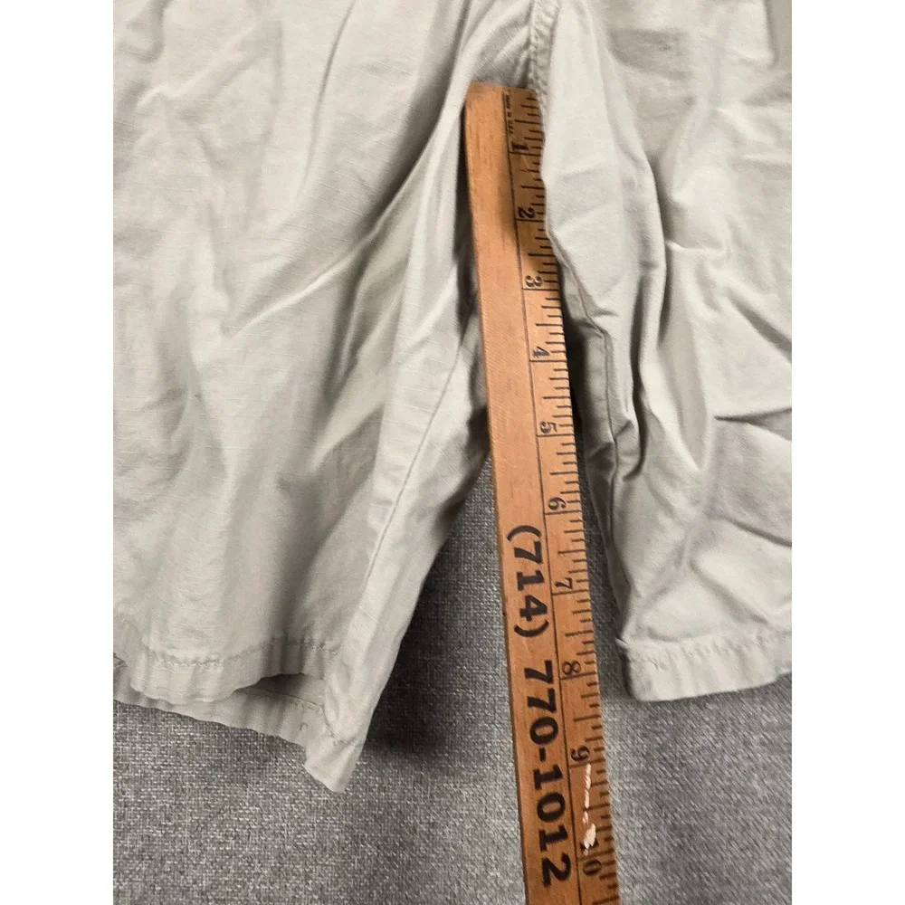 Wrangler Authentic Issue Mens 38 Cargo Shorts Beige Cotton Ripstop 60BTWDP